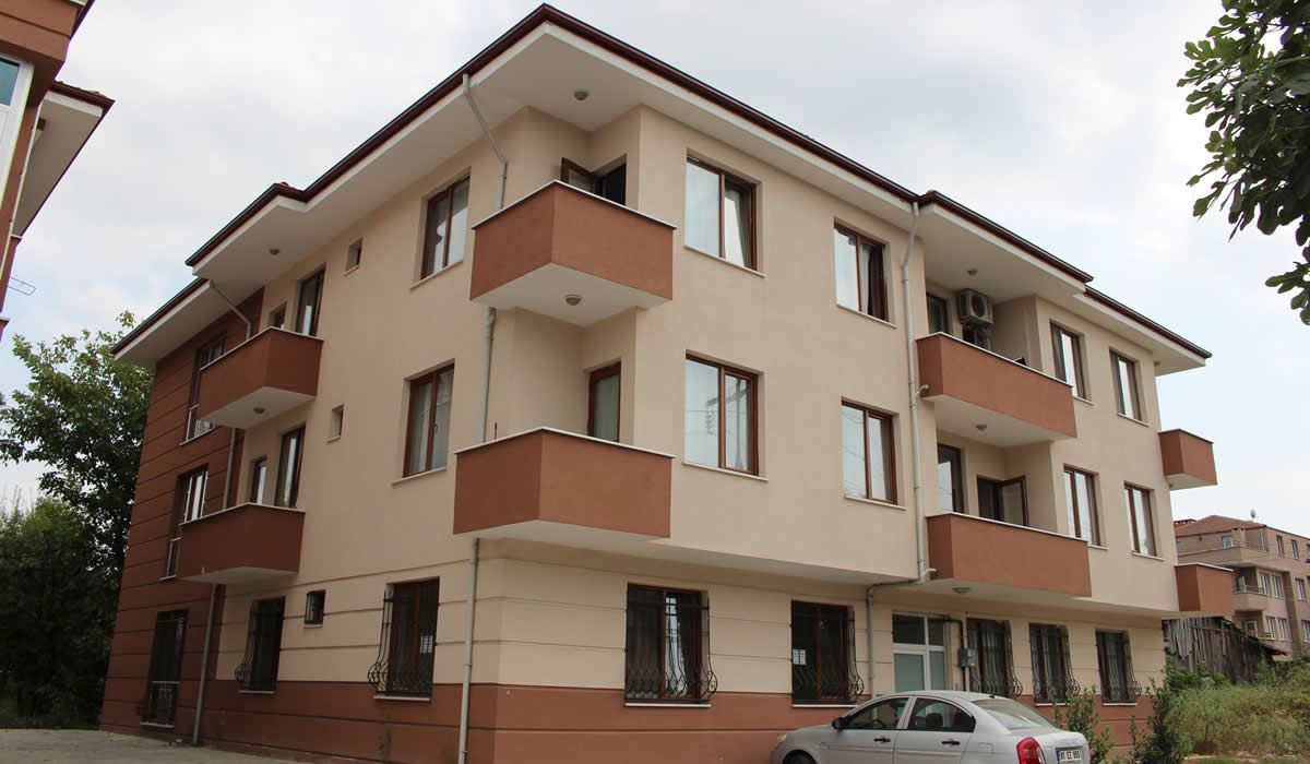 DÜZCE MERKEZ AZİZİYE MAHALLESİNDE YAPILAN KOÇKENT EVLERİ